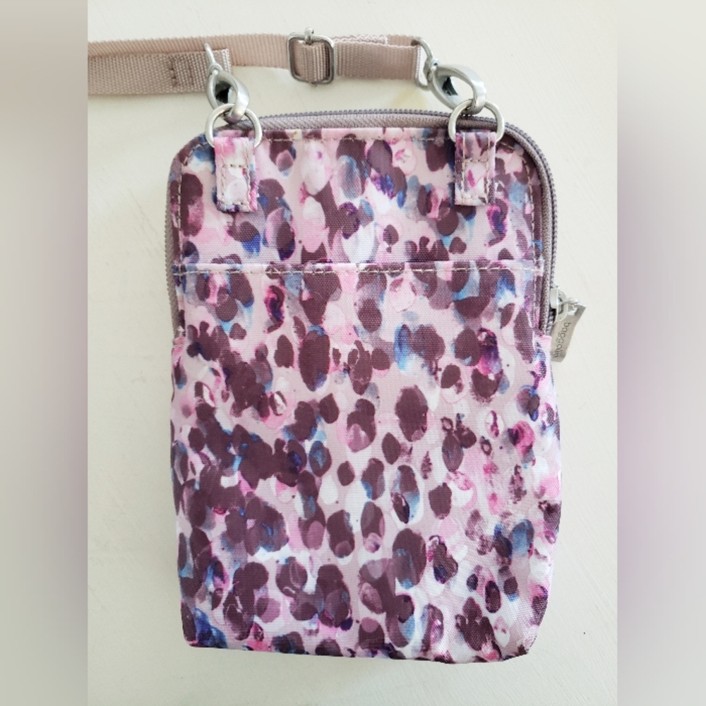 Baggallini Crossbody Purse, Not Used, Pink & Purple - Picture 5 of 6